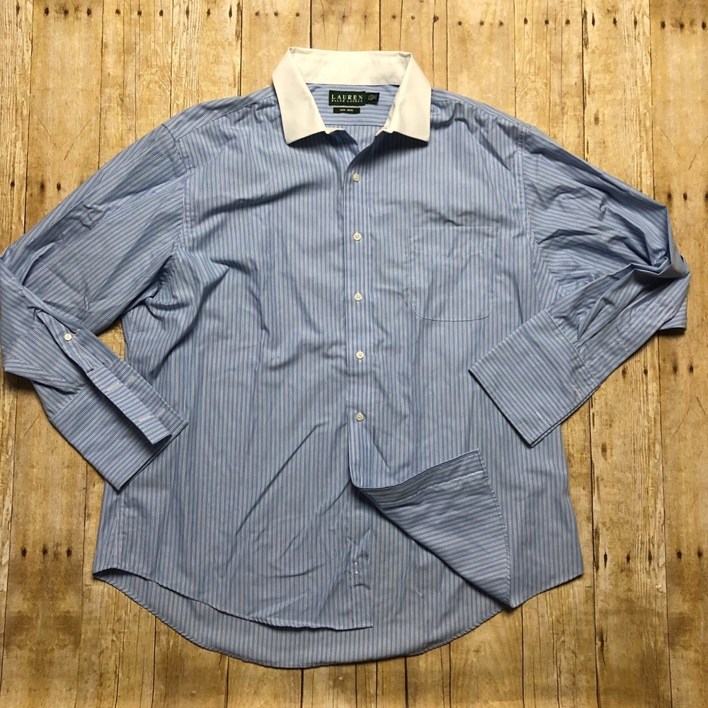 Ralph Lauren Green Label White Collar Dress shirt